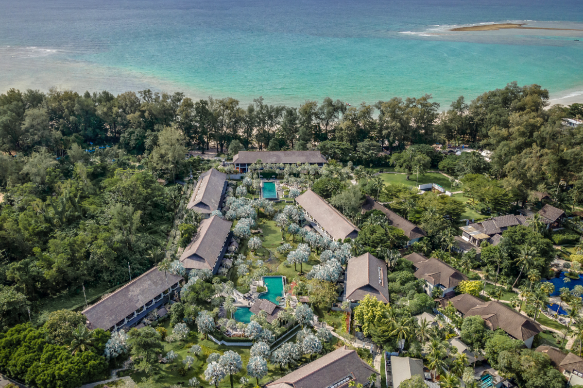 The Slate Phuket aerial view